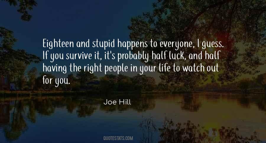 Quotes About You Luck #606834