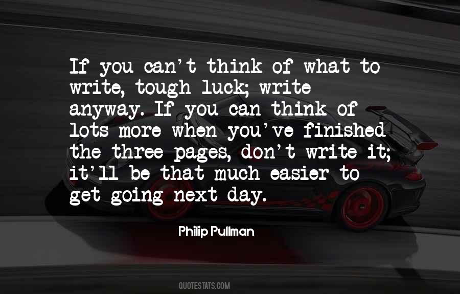 Quotes About You Luck #706114
