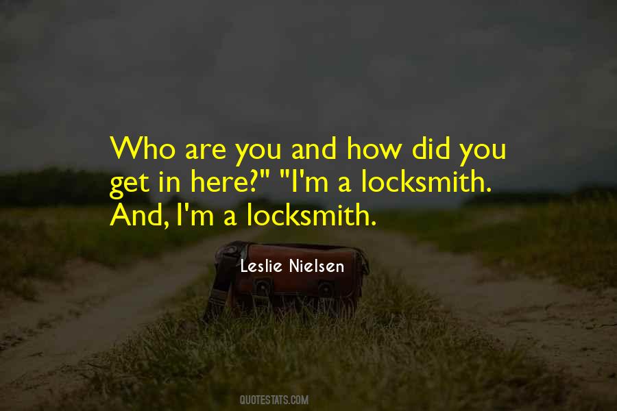 Funny Locksmith Quotes #1449856