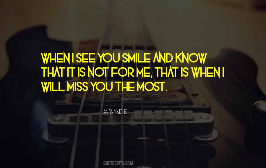 See You Smile Quotes #84108