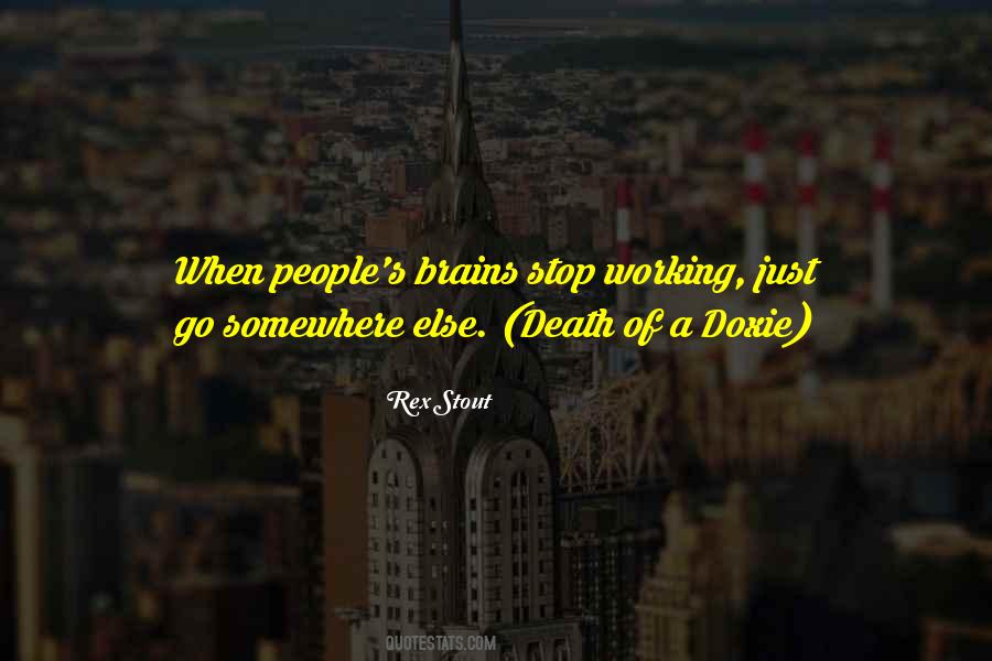 Stop Death Quotes #1566128