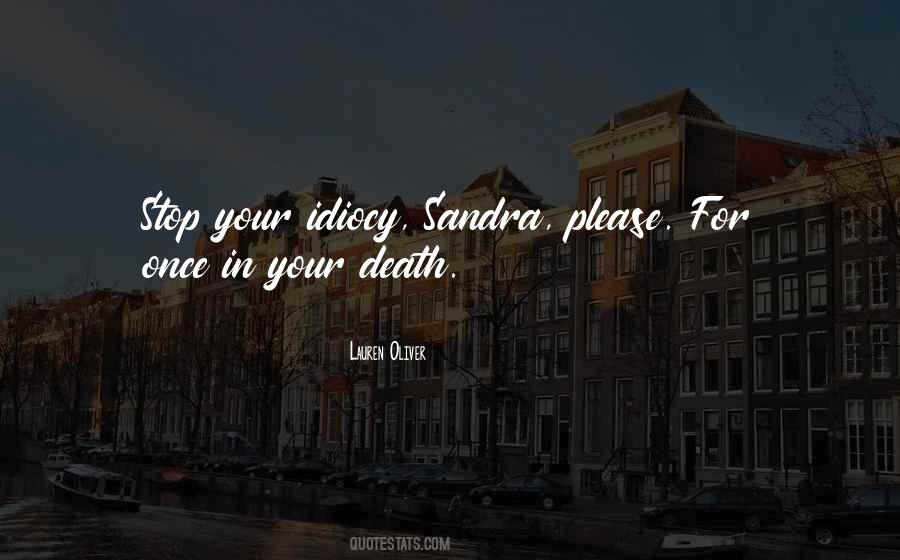 Stop Death Quotes #1599235