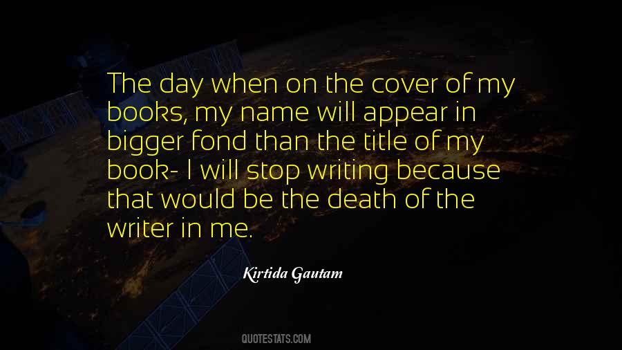 Stop Death Quotes #1707984