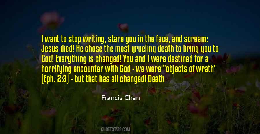 Stop Death Quotes #358496