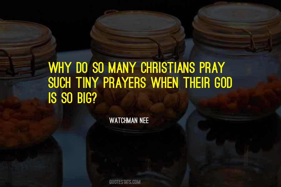 God Is So Big Quotes #1199007