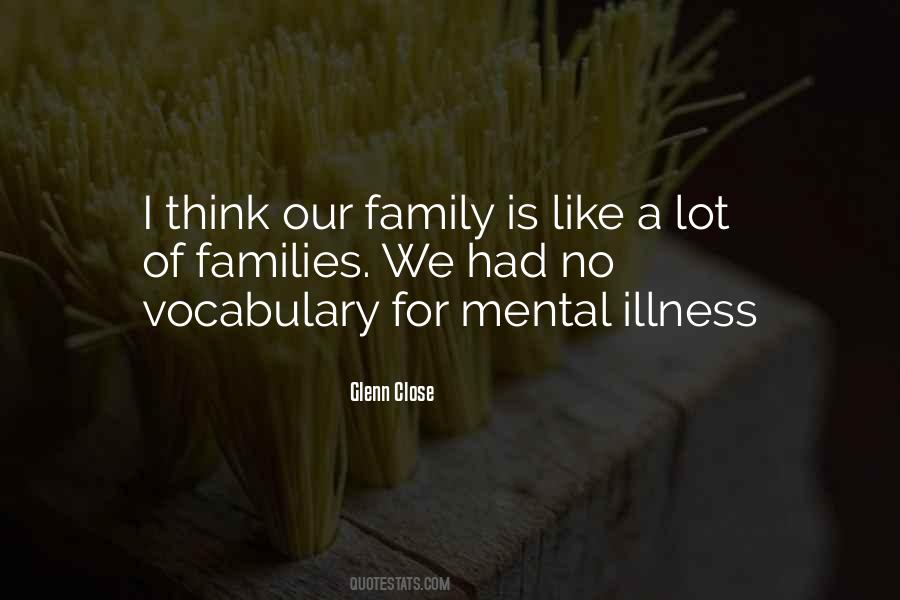 Family Illness Quotes #749108