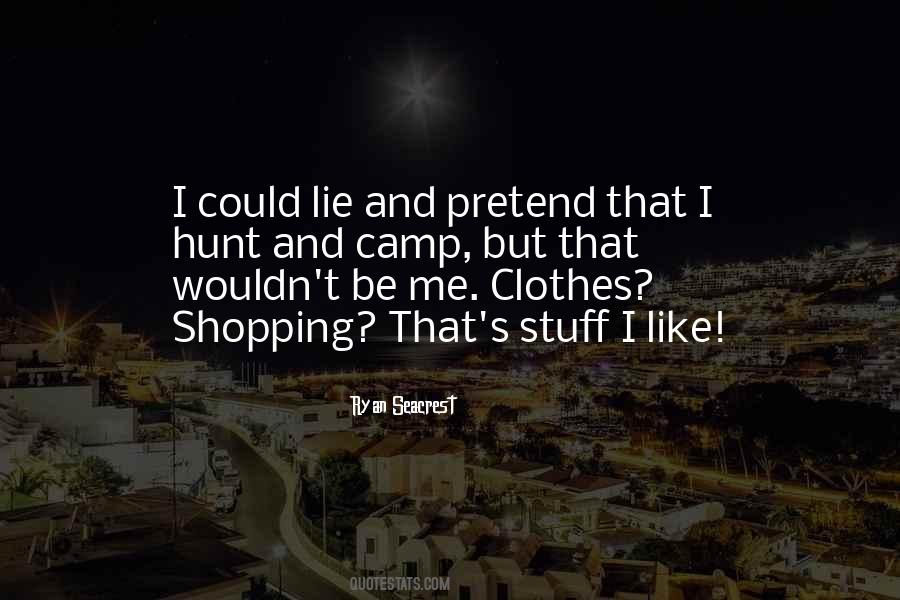 Shopping Clothes Quotes #1326804