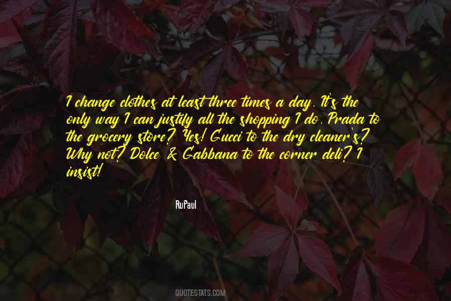 Shopping Clothes Quotes #335799