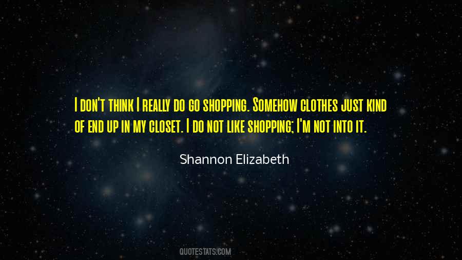 Shopping Clothes Quotes #725703