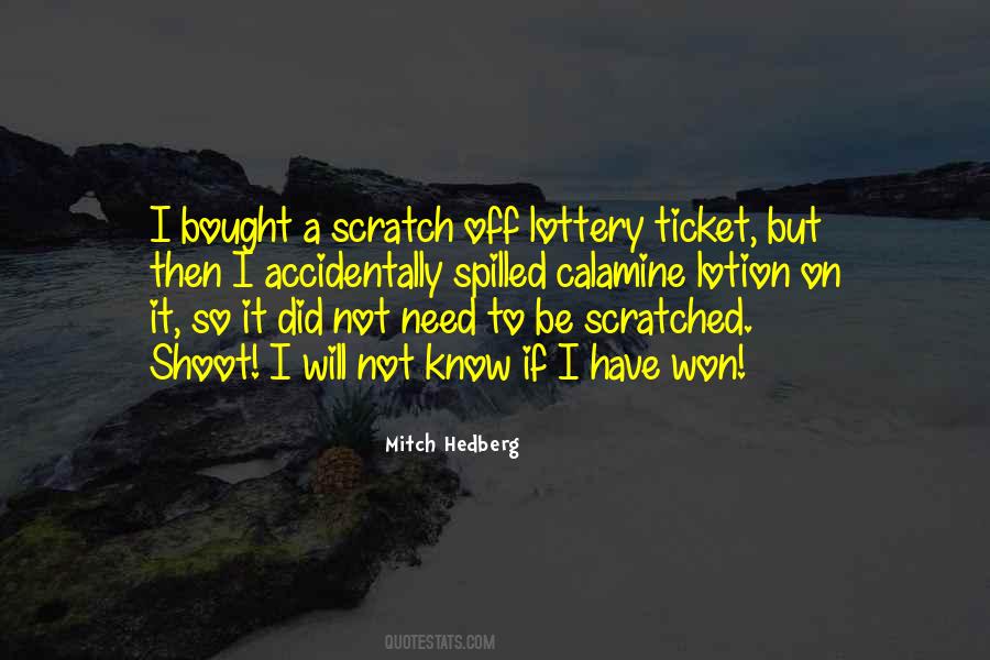 Funny Lottery Quotes #1464672