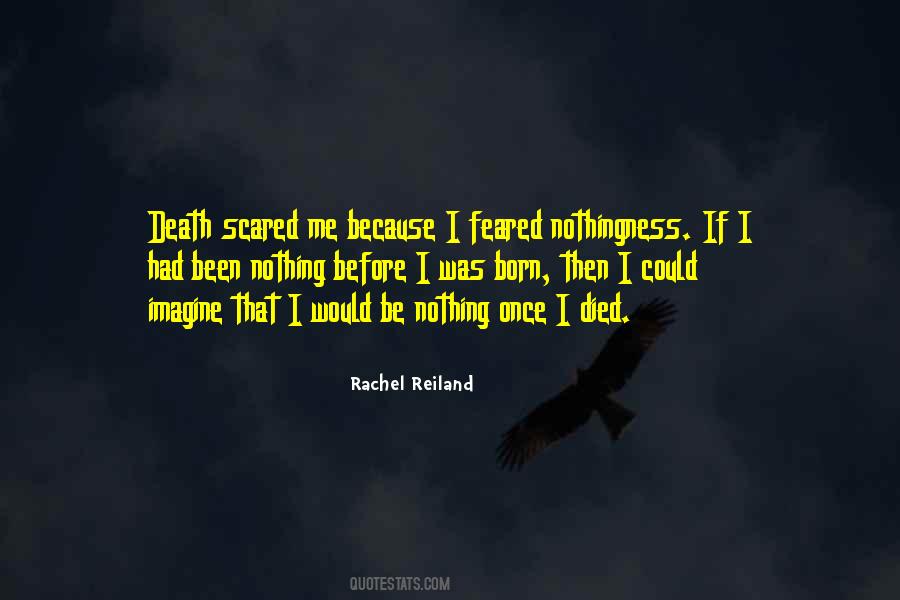 That Scared Me Quotes #159584