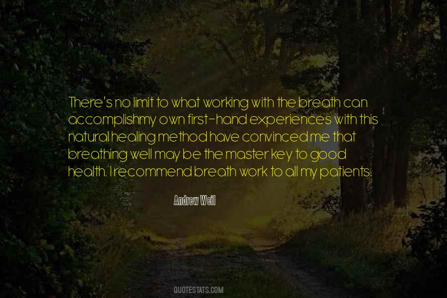Breath Work Quotes #1202122