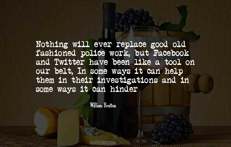 Quotes About Good Police #600351