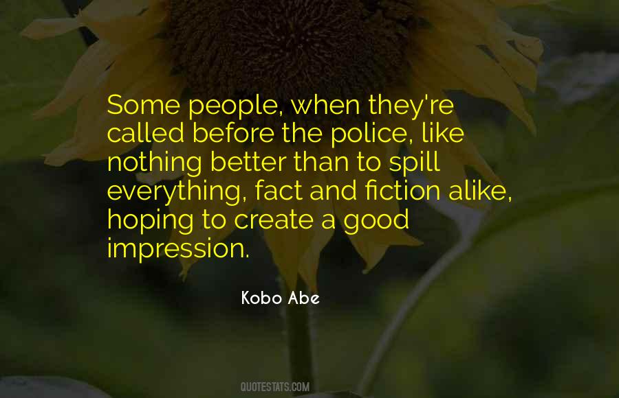 Quotes About Good Police #633680