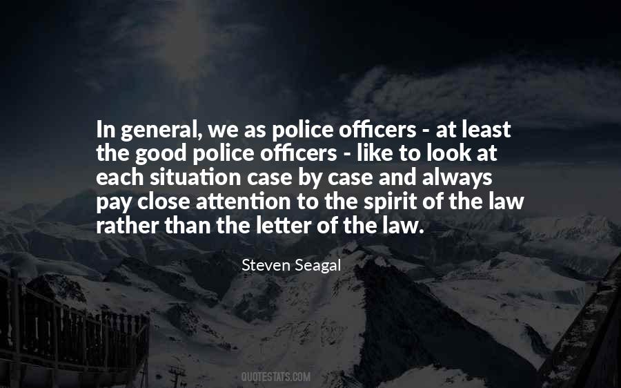 Quotes About Good Police #816471