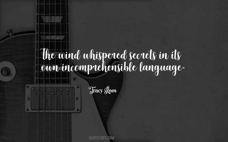 Wind Whispered Quotes #1308709