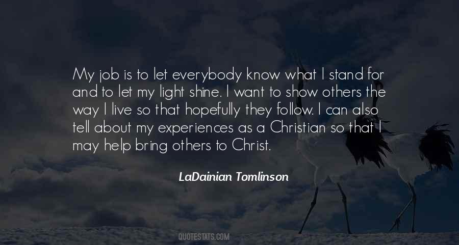 Christian Light Quotes #903409