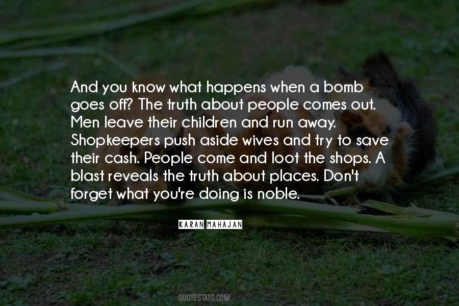 Push People Away Quotes #426294