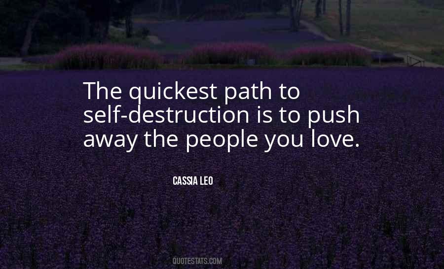 Push People Away Quotes #867774
