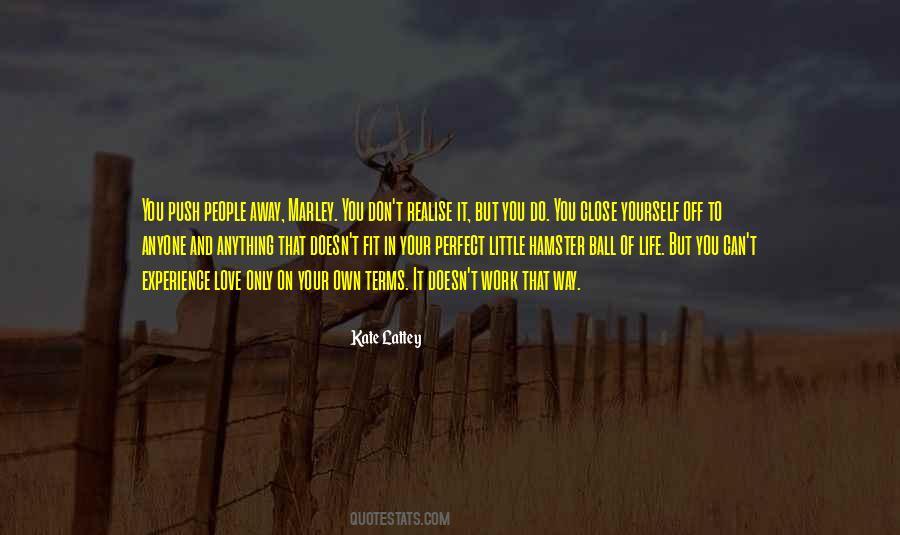 Push People Away Quotes #868301