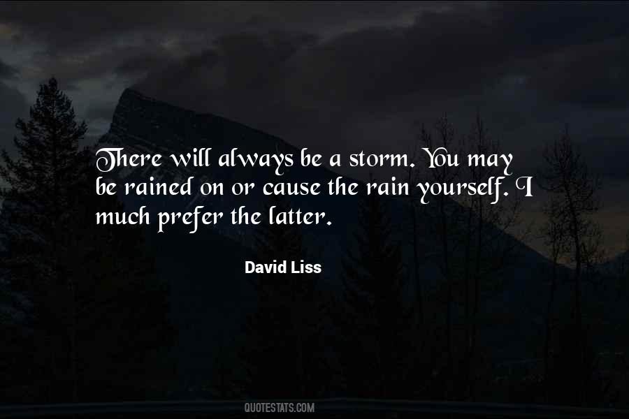 Be The Storm Quotes #1419641