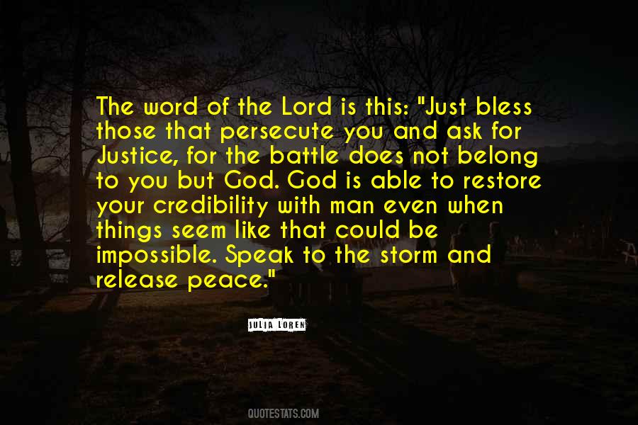 Be The Storm Quotes #1508752