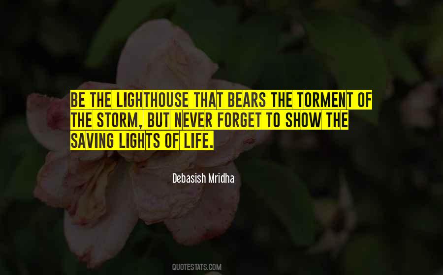 Be The Storm Quotes #1701956