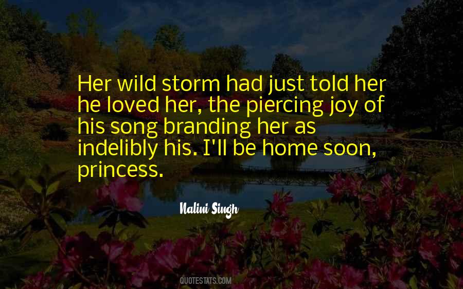 Be The Storm Quotes #593866
