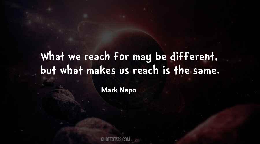 What Makes Us Different Quotes #504500