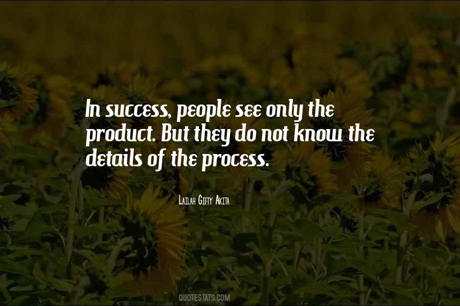 Success Process Quotes #410038