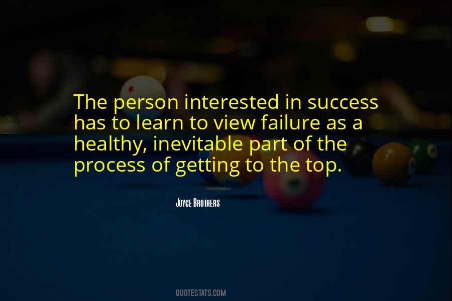 Success Process Quotes #416961