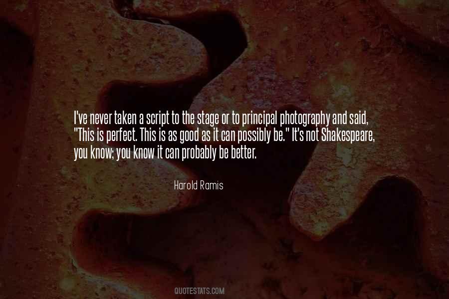 Quotes About Good Photography #168089