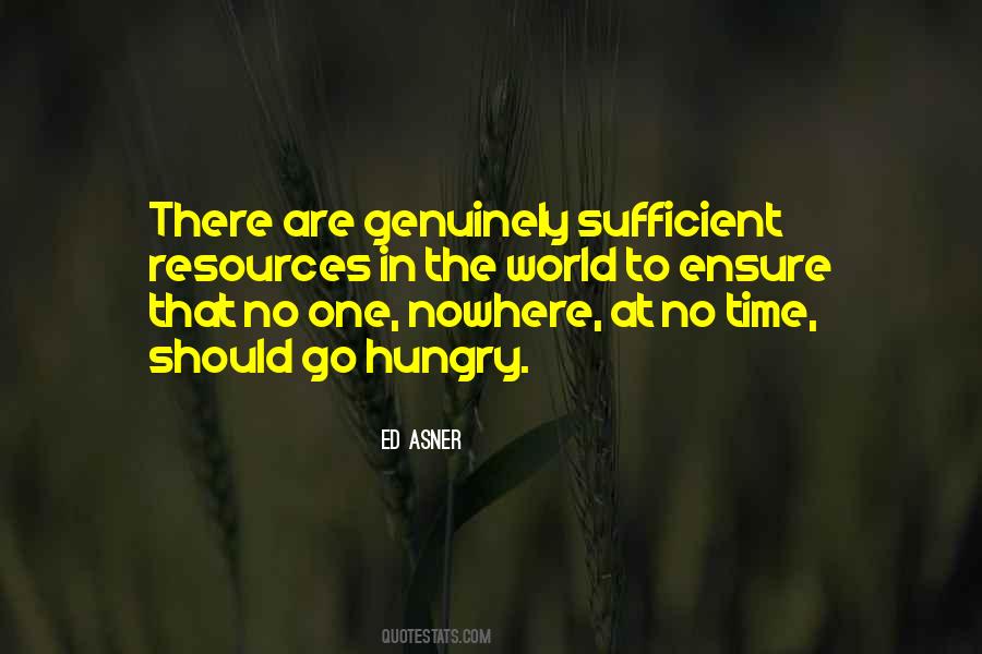 No Hunger Quotes #274974