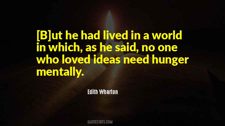No Hunger Quotes #684136