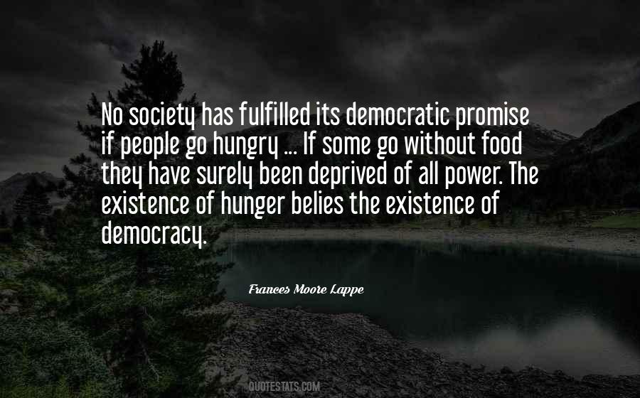 No Hunger Quotes #788279