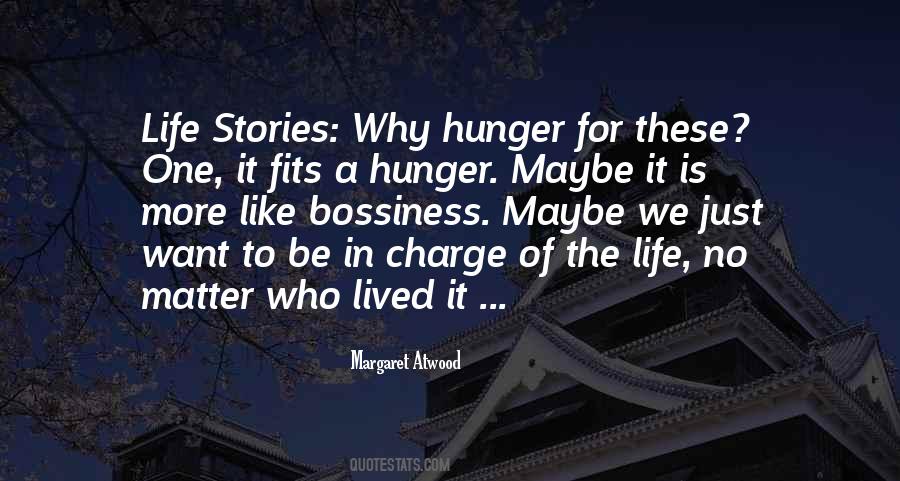 No Hunger Quotes #901079