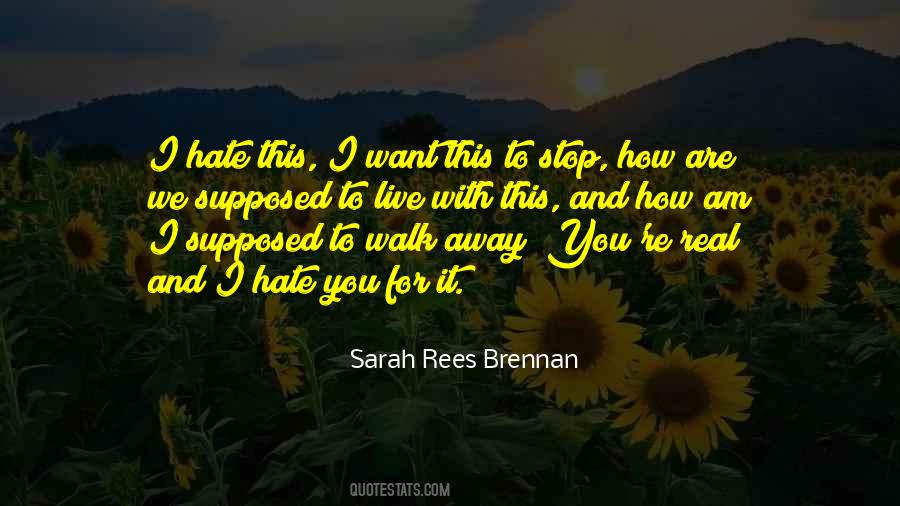 How To Walk Away Quotes #1681928