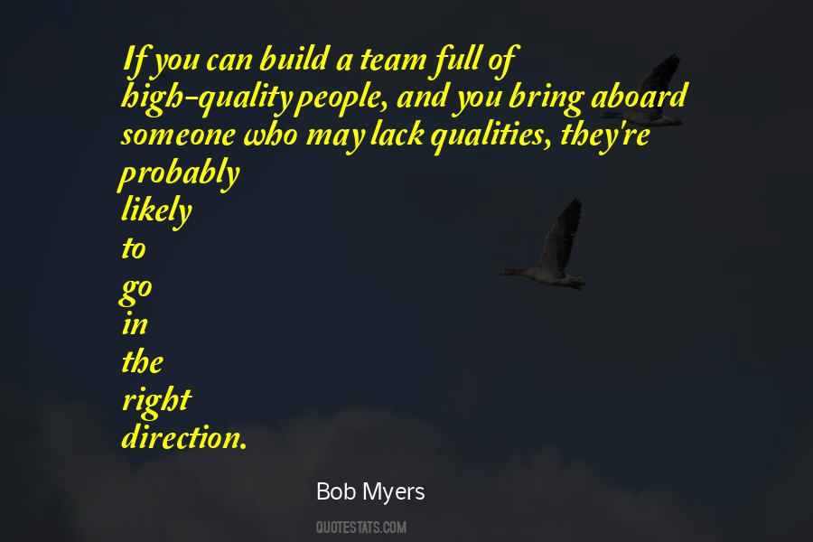 Team Quality Quotes #904636