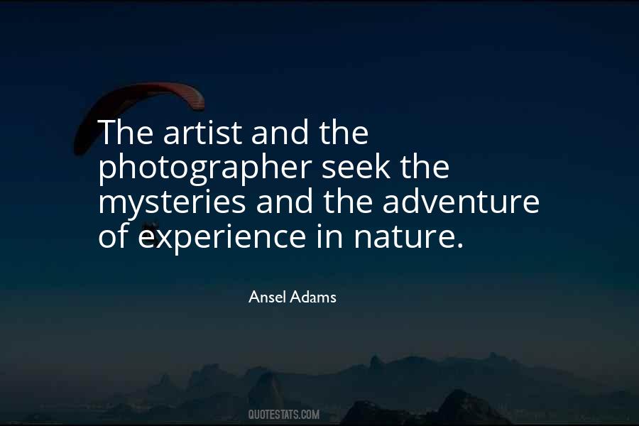 Adventure Experience Quotes #1653173