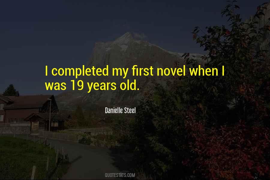 Old Novel Quotes #1828392
