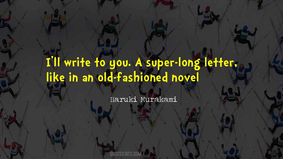 Old Novel Quotes #560198