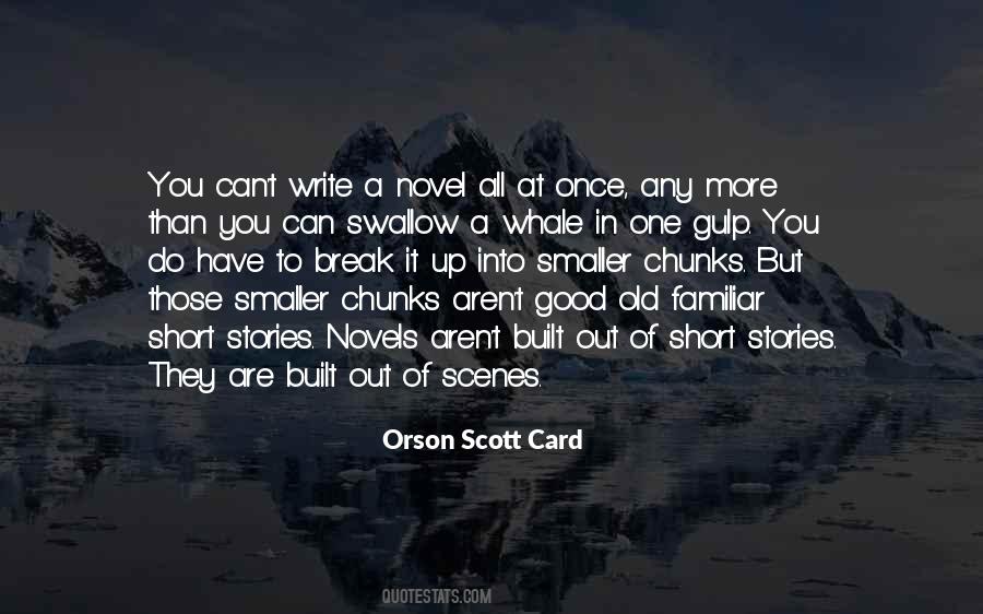 Old Novel Quotes #924231