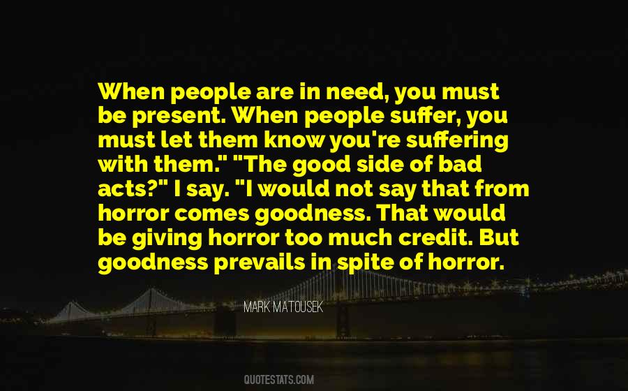 Quotes About Good People Suffering #1149911