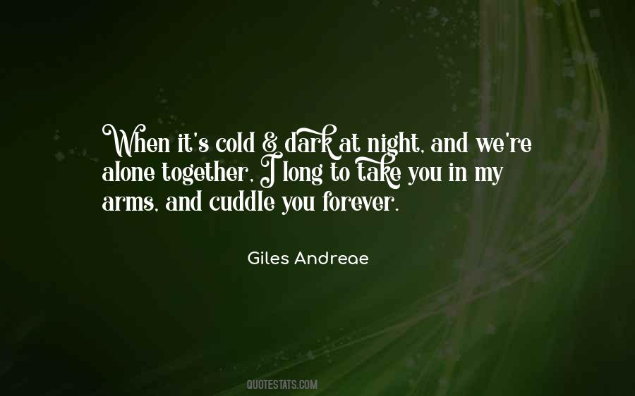 Cuddle You Quotes #1600530