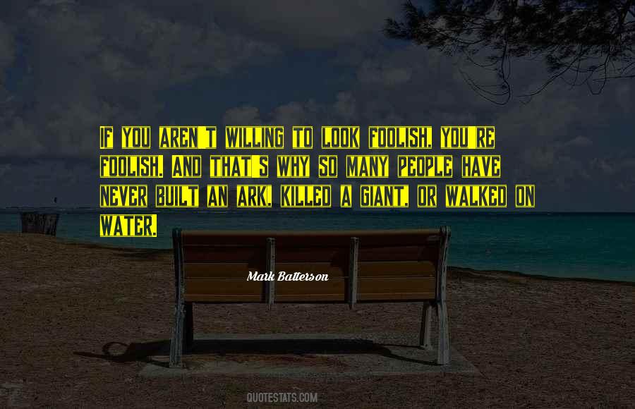 Look Foolish Quotes #1323262