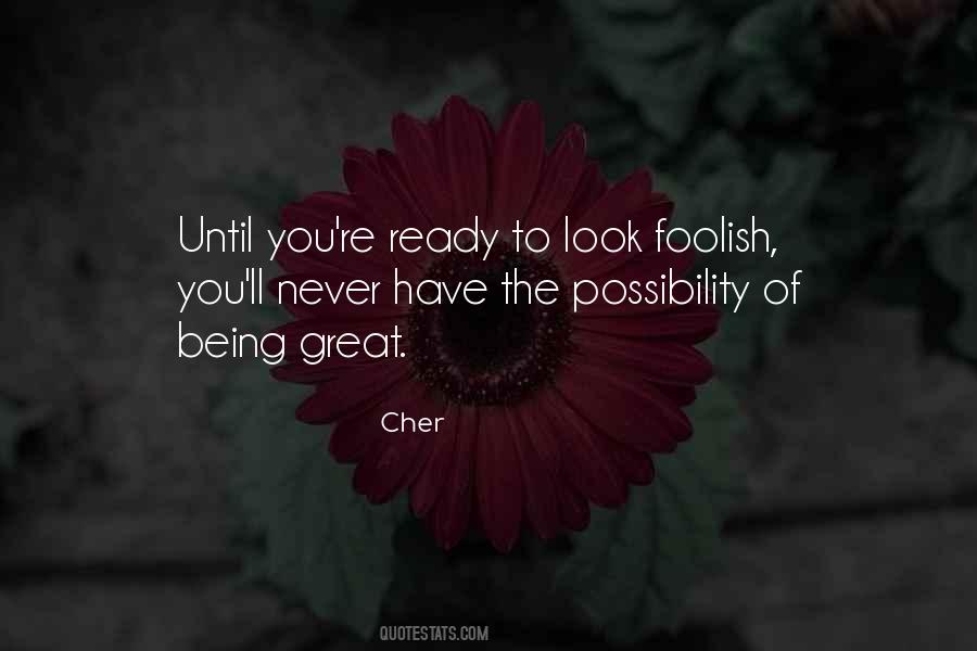 Look Foolish Quotes #268567