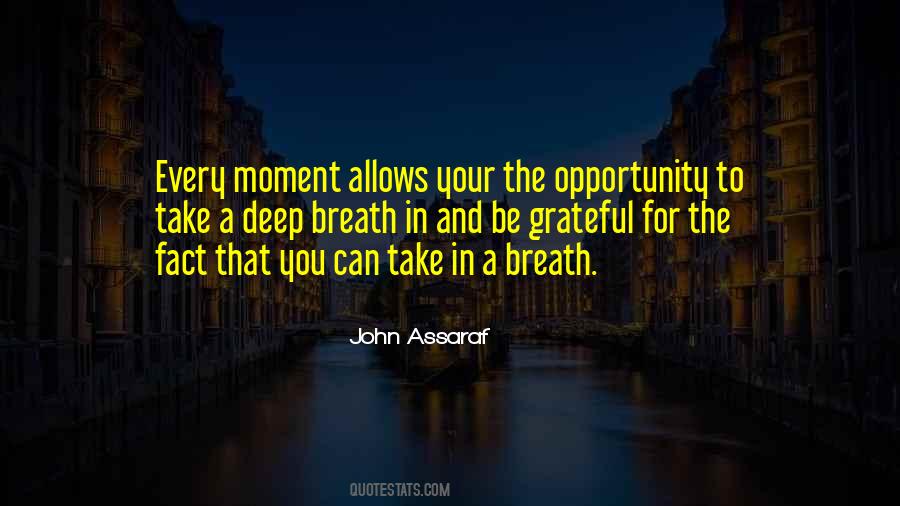 Take Your Opportunity Quotes #922327