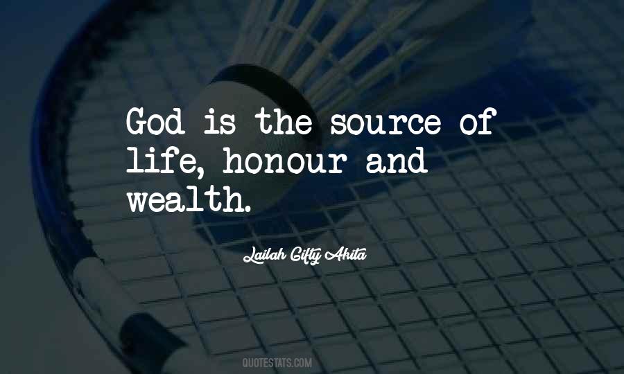 Honour God Quotes #1202282