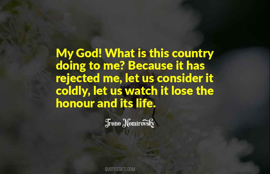 Honour God Quotes #1256559