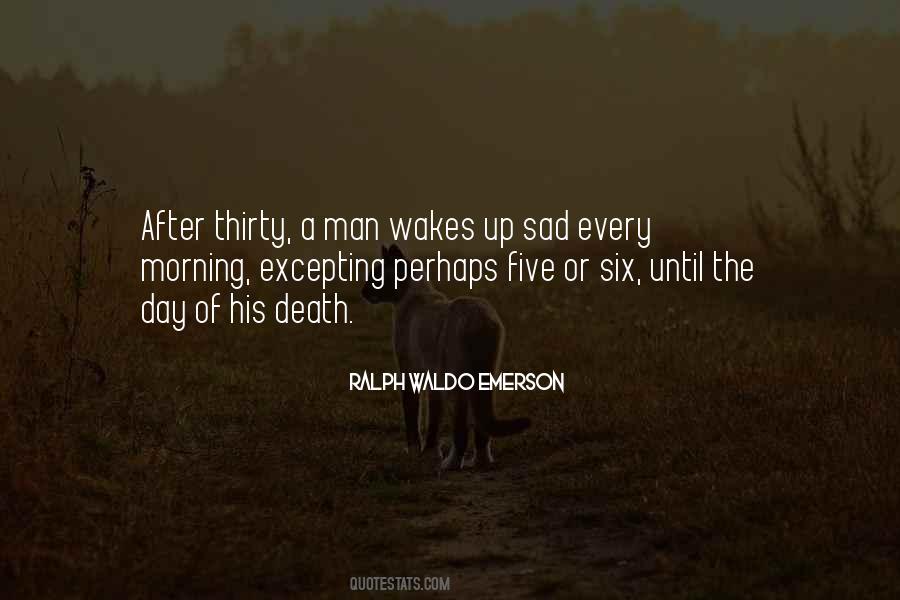 Sad Morning Quotes #343365